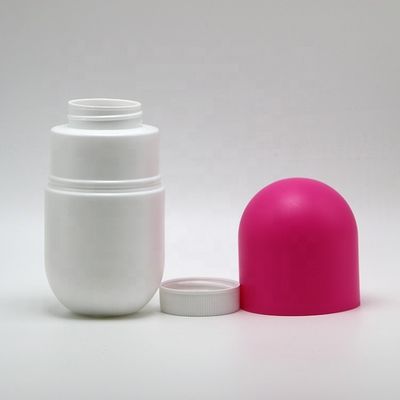 120 мл/130 мл/180 мл HDPE капсулообразная пластиковая бутылка для пищевых добавок