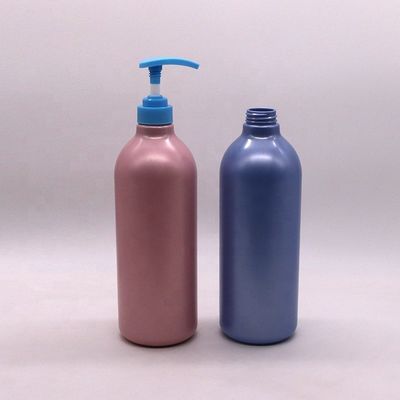 Насос типа капсулы 1000 мл емкости круглые бутылки для индивидуальной красочной лосьон для мытья тела