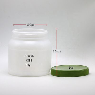 1 литр / 33 унции Пластиковая бутылка Упаковка HDPE медовая банка Пустой контейнер для подсластителей
