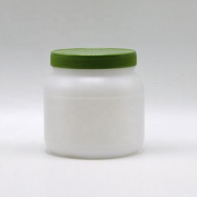 Настраиваемый 1L / 33oz HDPE медовой банка пустой контейнер для пищевого насоса / опрыскивателя крышка включена
