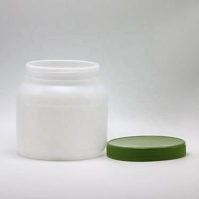Настраиваемый 1L / 33oz HDPE медовой банка пустой контейнер для пищевого насоса / опрыскивателя крышка включена
