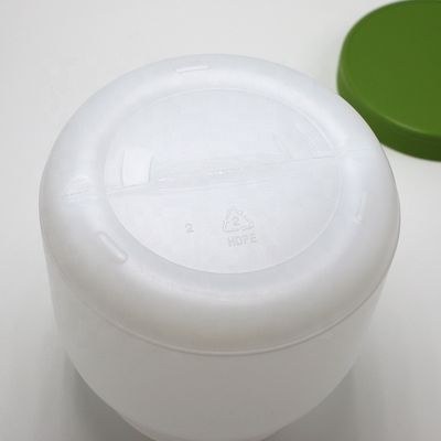 Настраиваемый 1L / 33oz HDPE медовой банка пустой контейнер для пищевого насоса / опрыскивателя крышка включена