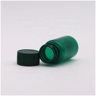 Прозрачные пластиковые жидкие флаконы из ПЭТ 20ML/ CC с крышками в индивидуальном цвете и круглой форме