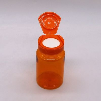 150 мл ПЭТ настраиваемая цветовая капсульная бутылка с крышкой Flip Top Бутылка биоразлагаемого лекарства