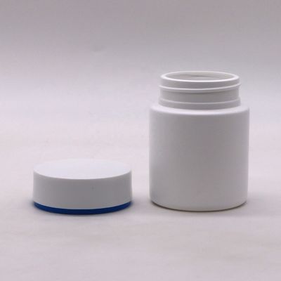 100 мл HDPE пластиковая бутылка прямой круглой банки для капсул