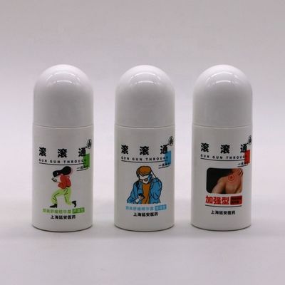 50 мл / 50cc HDPE белый пластиковый рулон на бутылке Круглой формы для других косметических средств