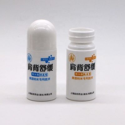 50 мл / 50cc HDPE белый пластиковый рулон на бутылке Круглой формы для других косметических средств
