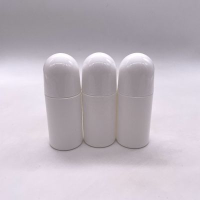 Основной материал PE 50 мл HDPE жидкая бутылка с шарикоподшипником для медицинской упаковки