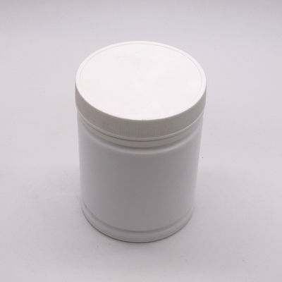 500 мл HDPE пластиковый порошкообразный контейнер с индивидуальным дизайном наклейки на этикетках