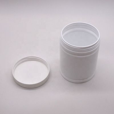 500 мл HDPE пластиковый порошкообразный контейнер с индивидуальным дизайном наклейки на этикетках