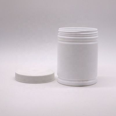 500 мл HDPE пластиковый порошкообразный контейнер с индивидуальным дизайном наклейки на этикетках