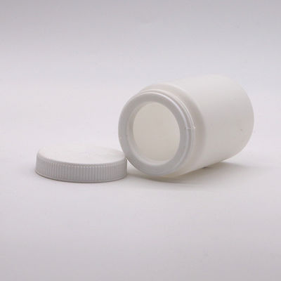 Скрут кап 120 мл HDPE широкой ротовой бутылки для таблеток капсулы таблетки медицины 130CC
