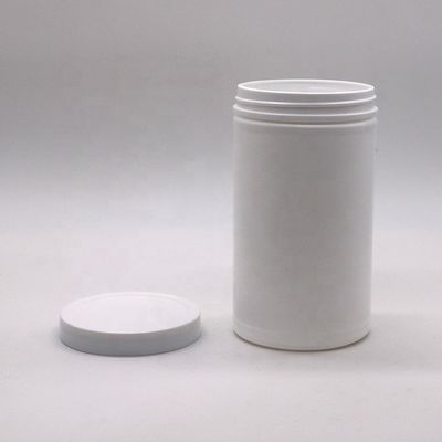 600 мл 20 унций ПЭТ пустые HDPE прямые круглые пластиковые порошковые медицинские контейнеры с винтовой крышкой