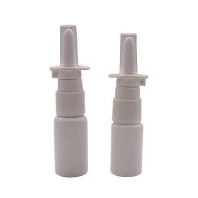 15ml/20ml/30ml HDPE пластиковая бутылка для распыления носа с индивидуальным цветом и крышкой для распылителя