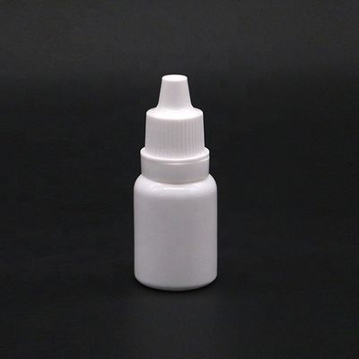 Пустые пластиковые бутылки для капель из LDPE 10 мл с индивидуальными цветами и крышками