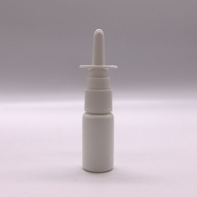 15ml/20ml/30ml HDPE пластиковая бутылка для распыления носа с индивидуальным цветом и крышкой для распылителя