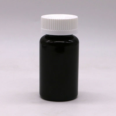 2OZ/ 60ml/ CC Синяя пластиковая капсульная бутылка с винтовой крышкой из ПЭТ-материала 32 мм