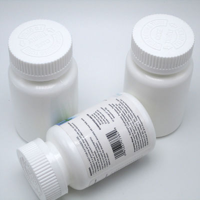 4OZ 120ML HDPE белый черный пустой пластиковый бутылка для таблеток Витамины капсулы изготовлены