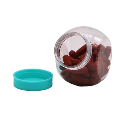 70ML/CC PET круглые пластиковые бутылки идеально подходят для сладостей и хранилища пищевых продуктов из ПЭТ