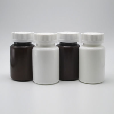 4OZ 120ML HDPE белый черный пустой пластиковый бутылка для таблеток Витамины капсулы изготовлены