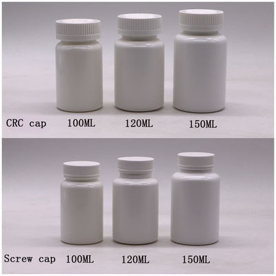 4OZ 120ML HDPE белый черный пустой пластиковый бутылка для таблеток Витамины капсулы изготовлены