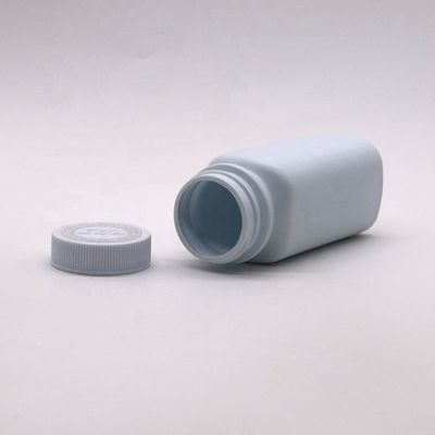 120cc HDPE квадратная лекарственная пластмассовая таблетка капсула таблетка бутылка для лекарств