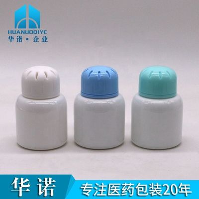 90ml/3OZ Квадратная ПЭТ Пластиковая таблетка Капсула Таблетка для твердой специи Опаковка Бесплатный образец