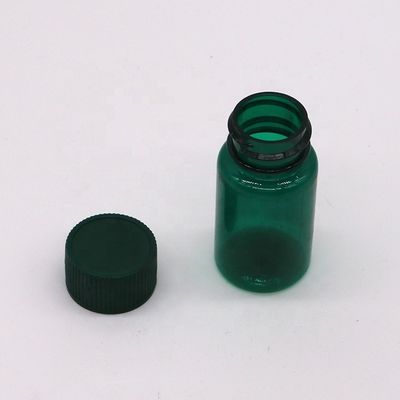 Прозрачные пластиковые жидкие флаконы из ПЭТ 20ML/ CC с крышками в индивидуальном цвете и круглой форме