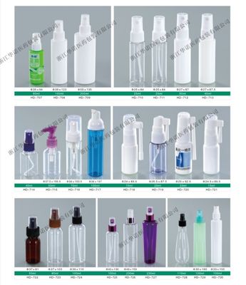 PE материал 70ml/50ml пластиковый бутылка для распыления носа для очистки носа