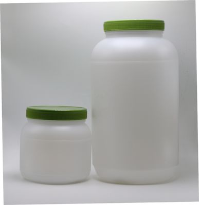 Хлеб 1L / 4L широкого рта HDPE белковый порошок Хранитель пищи с винтовой крышкой и алюминиевой теплоиндукционной подкладкой