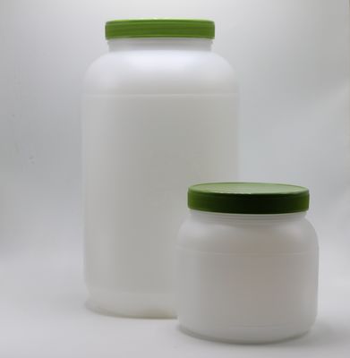 Хлеб 1L / 4L широкого рта HDPE белковый порошок Хранитель пищи с винтовой крышкой и алюминиевой теплоиндукционной подкладкой