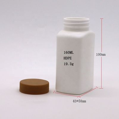 Другие лекарства По индивидуальному заказу цвет HDPE 160 мл уникальной формы бутылка лекарства с различными крышками