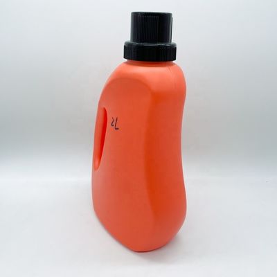 Настраиваемый цвет HDPE 2 литра жидкая бутылка моющего средства для стирки контейнеров