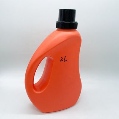 Настраиваемый цвет HDPE 2 литра жидкая бутылка моющего средства для стирки контейнеров
