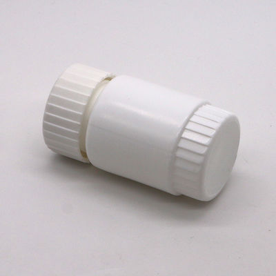 60 мл HDPE пустая бамбуковая квадратная пластиковая бутылка для лекарственных добавок