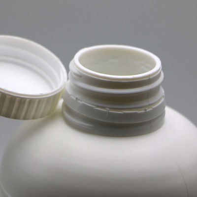 Медицинская промышленность HDPE 1000 мл фторированная пластиковая бутылка для органического растворителя химического