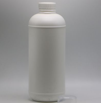 Медицинская промышленность HDPE 1000 мл фторированная пластиковая бутылка для органического растворителя химического