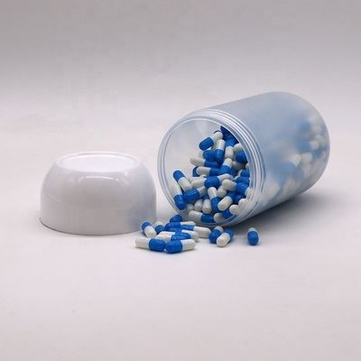 Винтовая крышка 550ML PP капсулообразная пластиковая пищевая банка для печенья