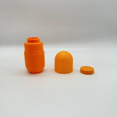 Экранная печать HDPE пластиковая бутылка капсулы для капсул таблеток
