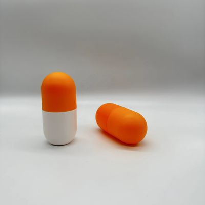 Экранная печать HDPE пластиковая бутылка капсулы для капсул таблеток