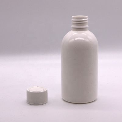 Скрин-печать 100 мл / 200 мл 250 мл HDPE белая пустая бутылка с детской крышкой