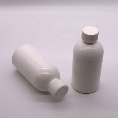 Скрин-печать 100 мл / 200 мл 250 мл HDPE белая пустая бутылка с детской крышкой