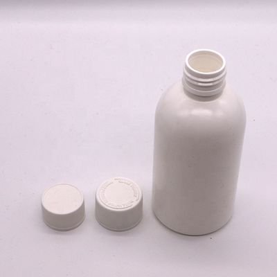 Скрин-печать 100 мл / 200 мл 250 мл HDPE белая пустая бутылка с детской крышкой