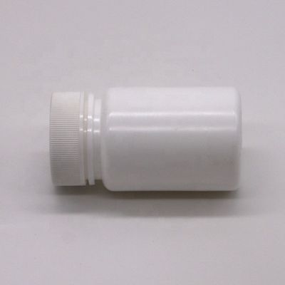 Бутылка из HDPE пластиковой бутылки емкостью 45 мл с винтовой крышкой и услугой по печати меток на заказ