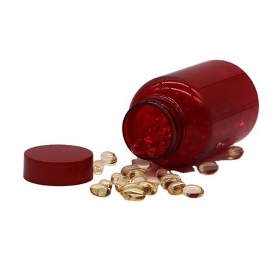ПЭТ пустая пластиковая капсула таблеток бутылка с CRC винтом Flip Top Caps 175ML/CC/6OZ