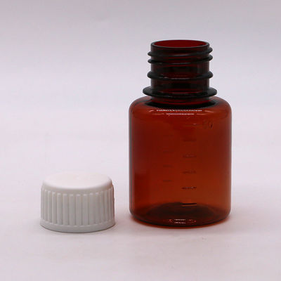 2OZ/60ml/cc PET Brown Medicine Grading Scale жидкая упаковочная бутылка для сигаретного масла