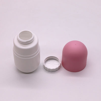 Популярная 120cc/130ml/180ml HDPE капсулообразная бутылка для пищевой добавки 4 унций