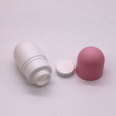 Популярная 120cc/130ml/180ml HDPE капсулообразная бутылка для пищевой добавки 4 унций