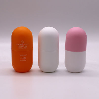 Популярная 120cc/130ml/180ml HDPE капсулообразная бутылка для пищевой добавки 4 унций