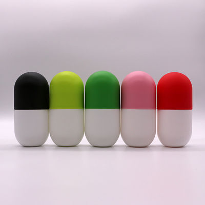 Популярная 120cc/130ml/180ml HDPE капсулообразная бутылка для пищевой добавки 4 унций